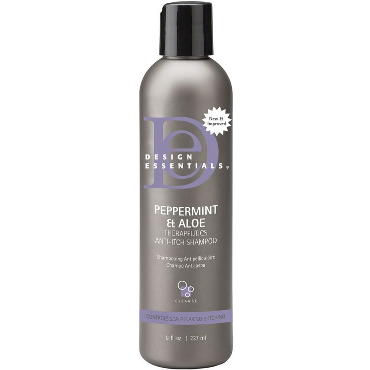 DESIGN ESSENTIALS PEPPERMINT ALOE ANTI-ITCH SHAMPOO 8oz-Design Essentials- Hive Beauty Supply