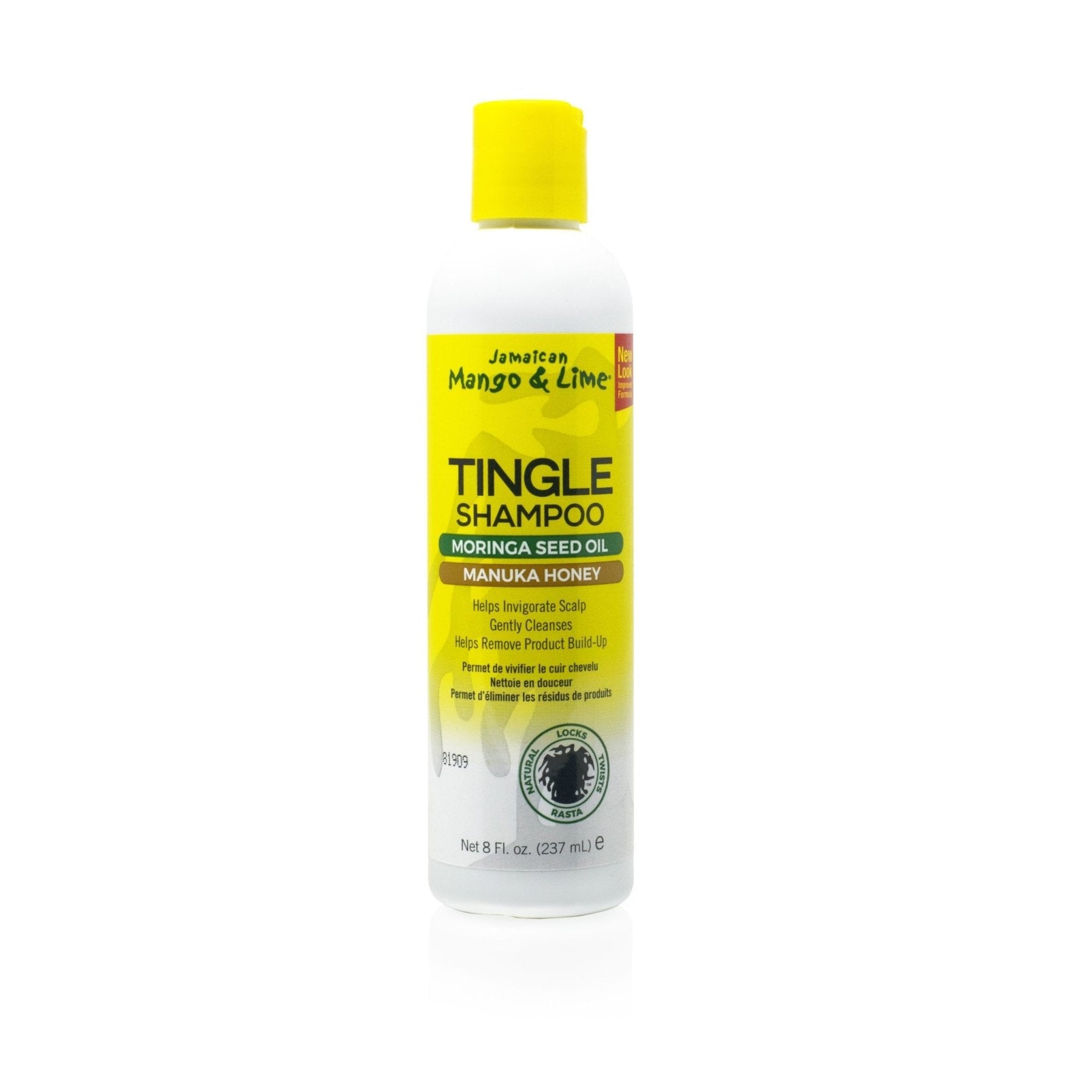 JAMAICAN MANGO & LIME BLACK CASTOR SHAMPOO 8oz-Jamaican Mango & Lime- Hive Beauty Supply