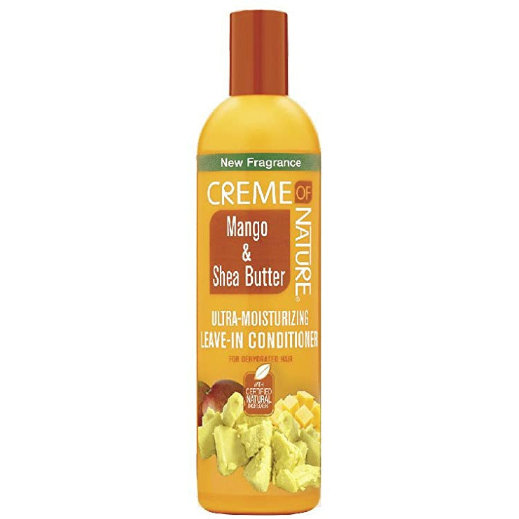 CREME OF NATURE MANGO & SHEA BUTTER LEAVE-IN CONDITIONER 8.45oz