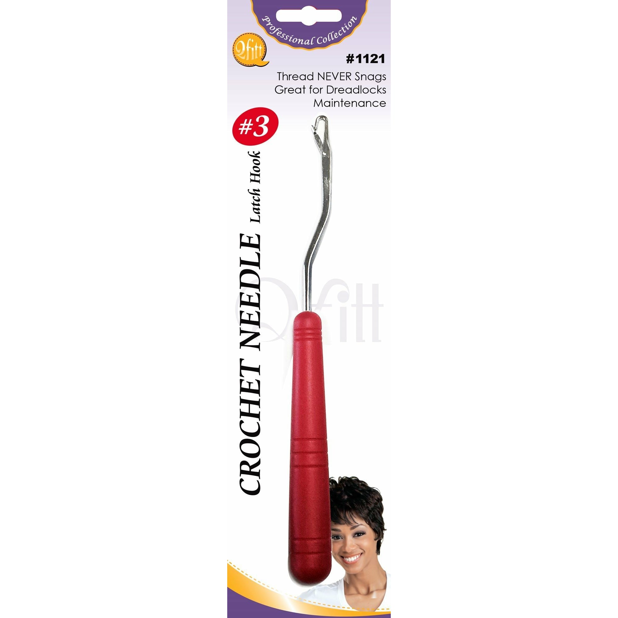 QFITT CROCHET NEEDLE #3 LG