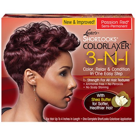 LUSTER'S SHORTLOOKS COLORLAXER 3-N-1 PASSION RED