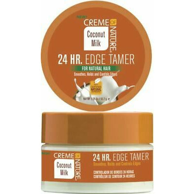 CREME OF NATURE 24HR EDGE TAMER COCONUT 2.5OZ-Creme Of Nature- Hive Beauty Supply