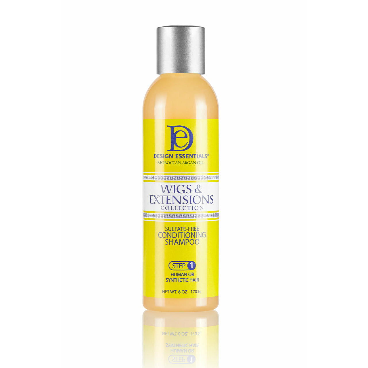 DESIGN ESSENTIALS MOROCCAN OIL COND. SHAMPOO 6oz-Design Essentials- Hive Beauty Supply