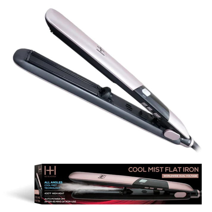 HOT & HOTTER COOL MIST FLAT IRON
