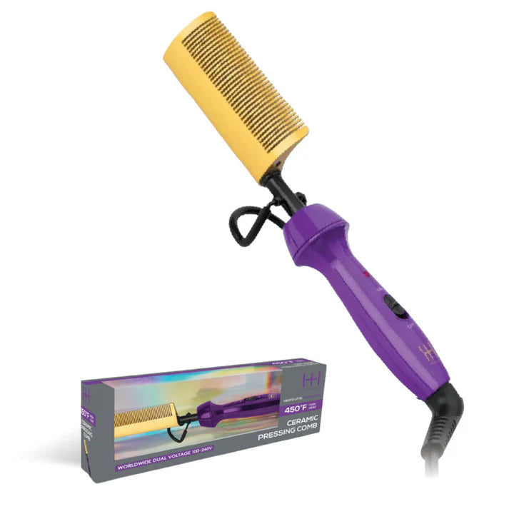 HOT & HOTTER CERAMIC PRESSING COMB Curved