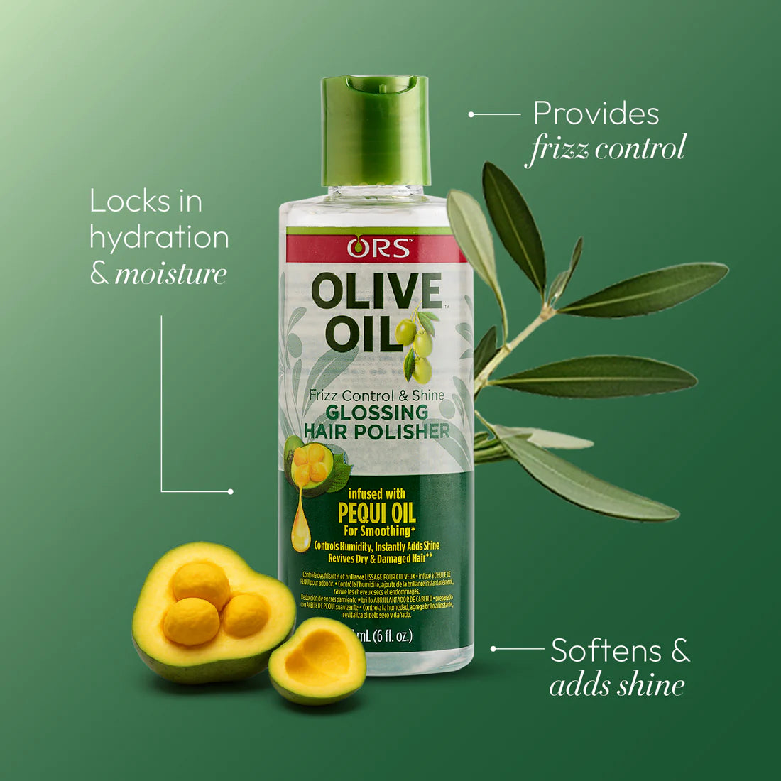 ORS OLIVE OIL GLOSSER 6oz