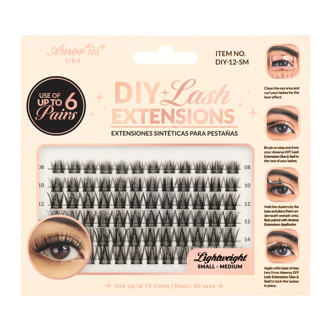 Amor Us DIY Lash Extensions Lightweight Medium/Large #12