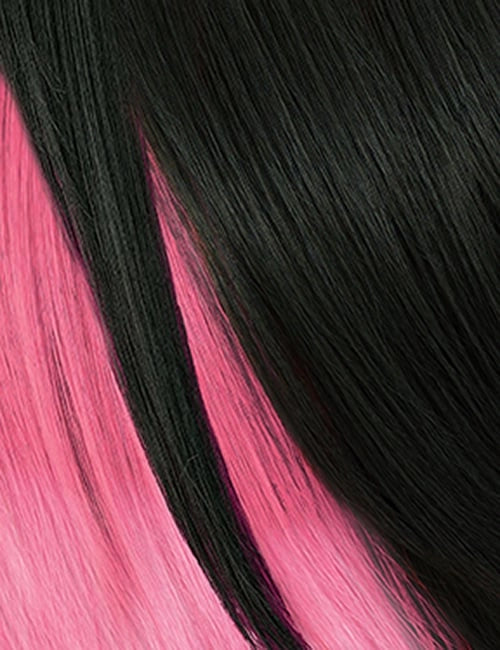 OUTRE WIGPOP FULL WIG JAFINA #1B/PINK FUCHSIA