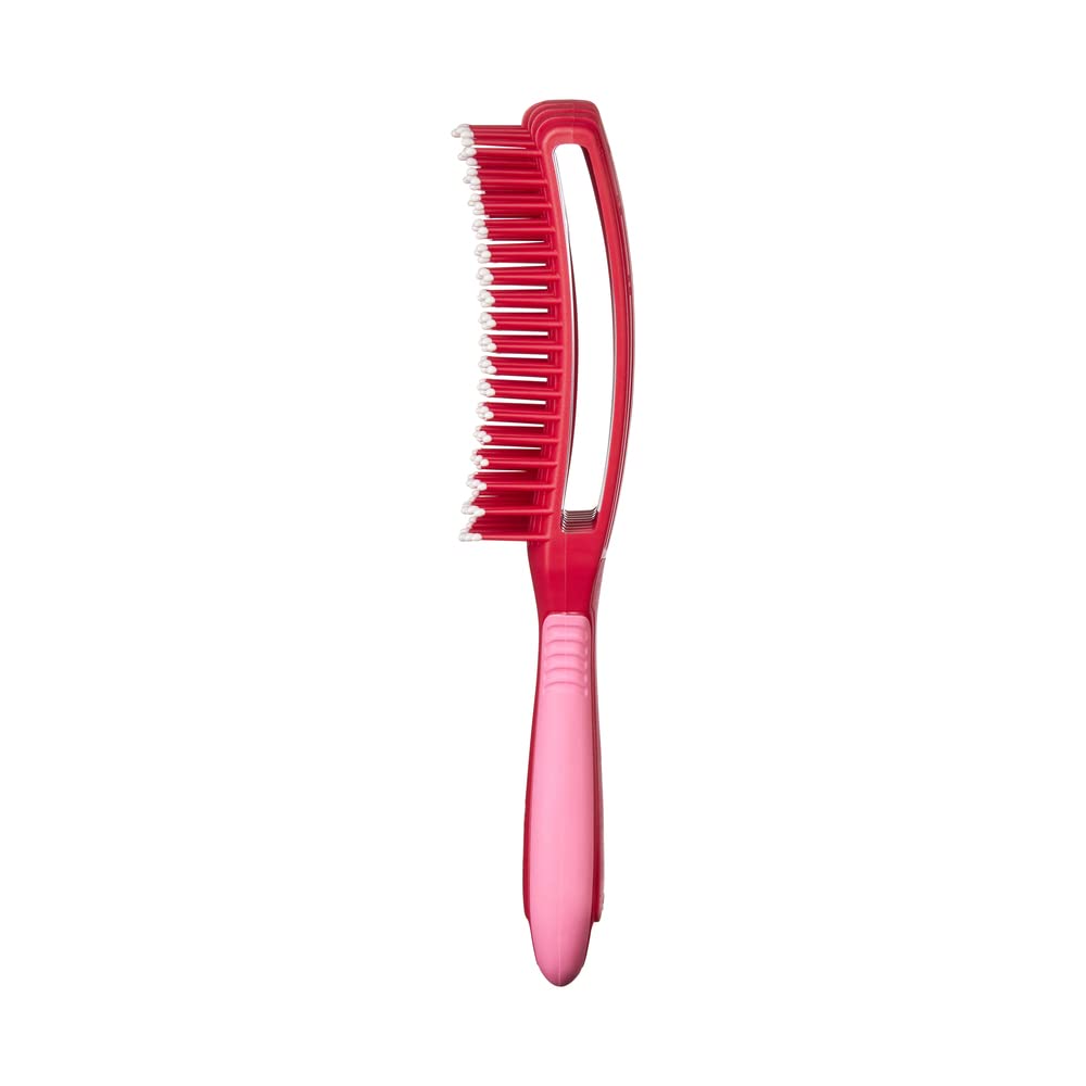RED BY KISS GLIDE & DEFINE DETANGLING BRUSH #RED