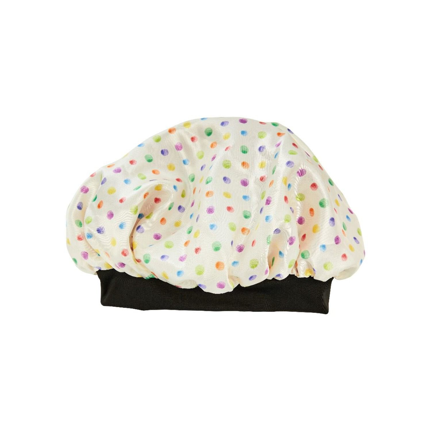 RED BY KISS KIDS SATIN REVERSIBLE BONNET POLKA DOT #HJ14