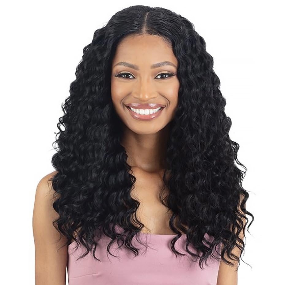 SHAKE-N-GO ORGANIQUE U-PART WIG EXOTIC DEEP #1B