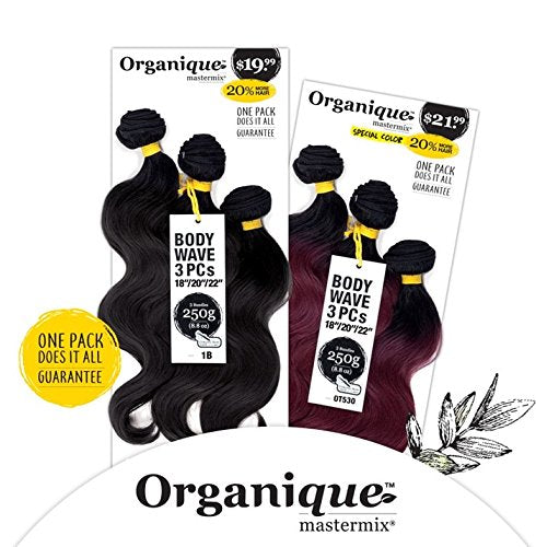 SHAKE-N-GO ORGANIQUE BUNDLES LOOSE DEEP 3PCS 18"/20"/22" #4