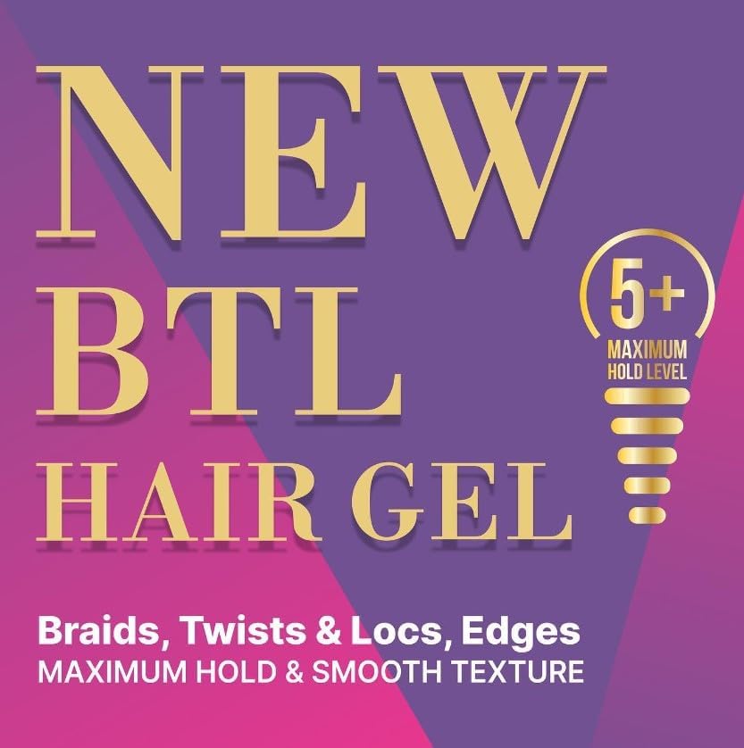 BTL LOC IT! 5+ MAX HOLD BTL& EGDE GEL 16oz