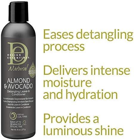 DESIGN ESSENTIALS ALMOND & AVOCADO CONDITIONER 8oz