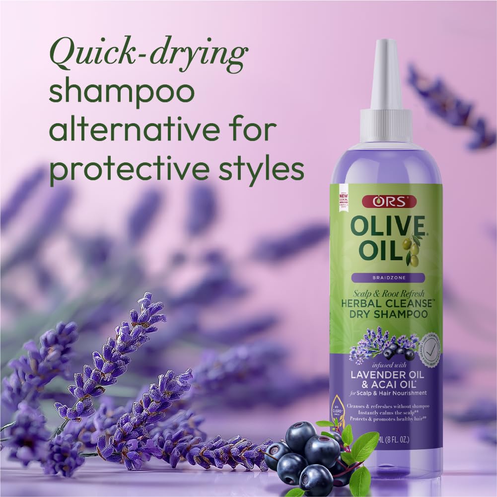 ORS OLIVE OIL HERBAL CLEANSE "DRY SHAMPOO" 8oz