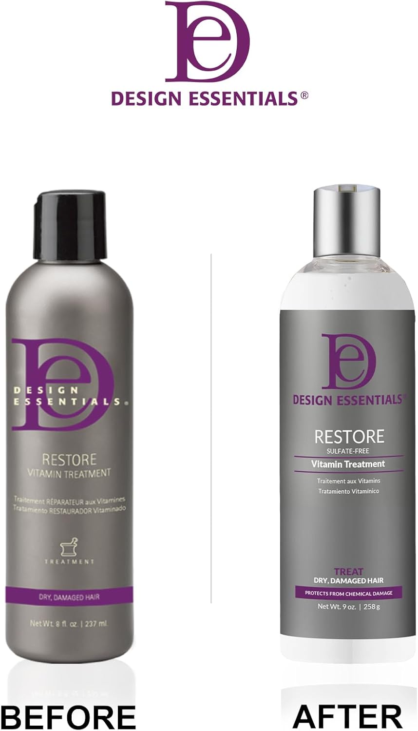 DESIGN ESSENTIALS RESTORE VITAMIN TREATMENT 8oz