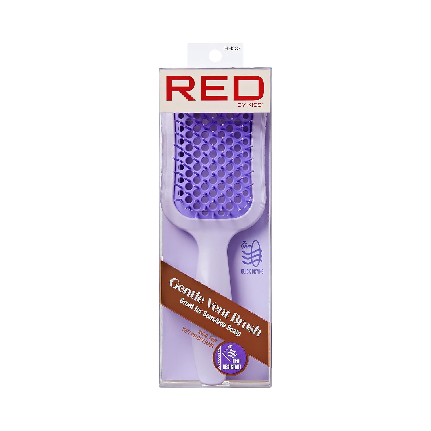 RED BY KISS SOFT VENT BRUSH #HH236