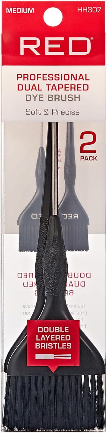 RED BY KISS DUAL TAPERED DYE BRUSH LARGE