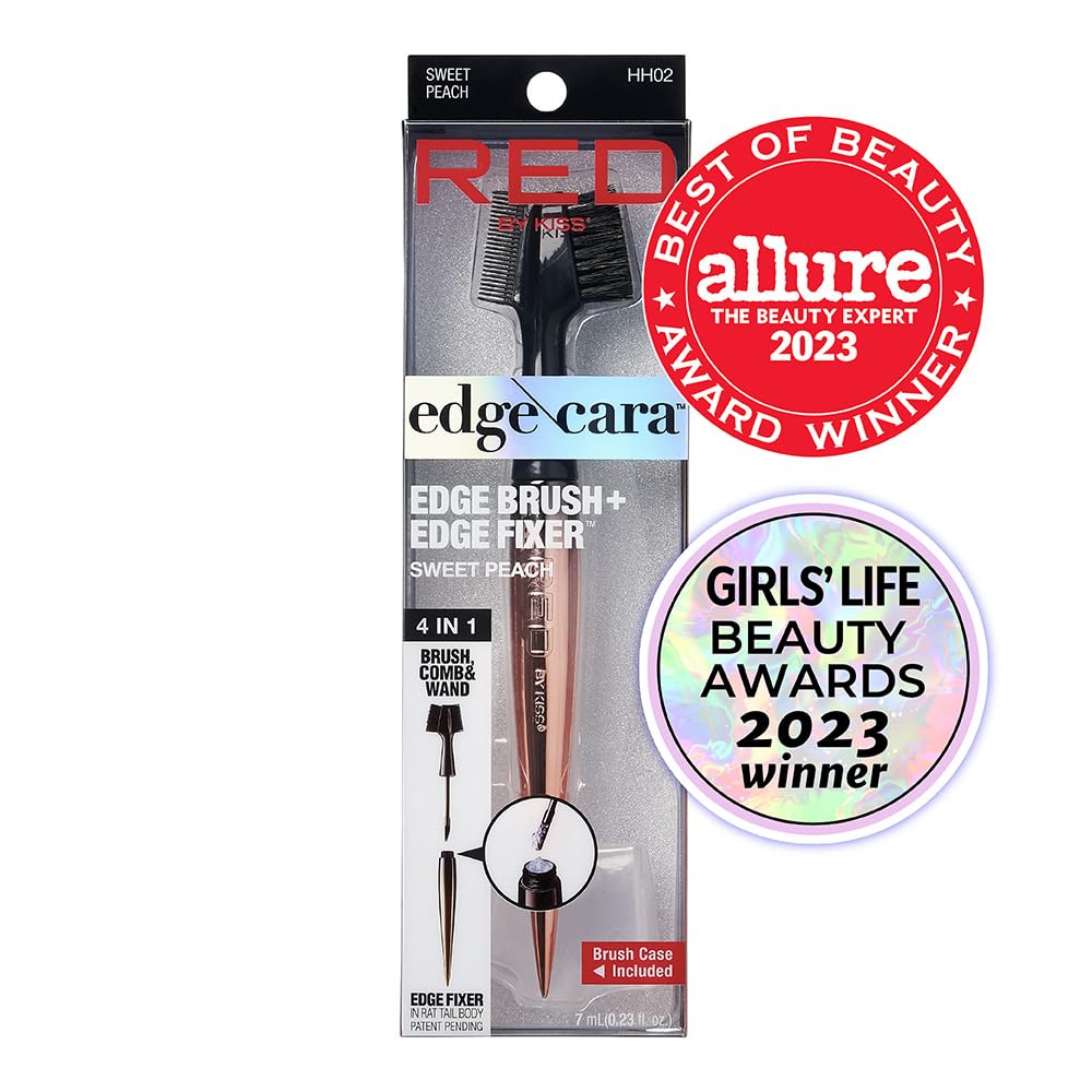 RED BY KISS EDGE\CARA EDGE BRUSH #SWEET PEACH