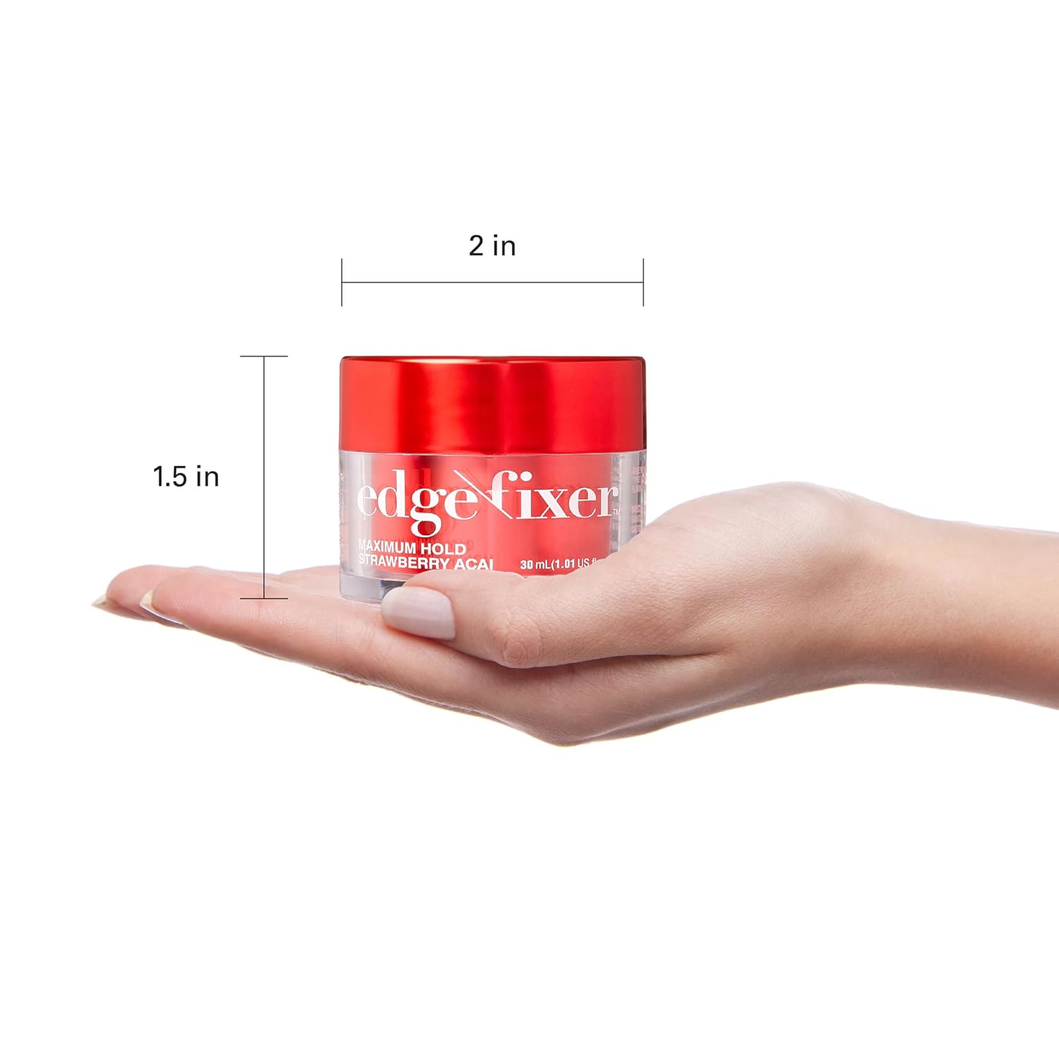 RED BY KISS EDGE FIXER 30 ML RED APPLE