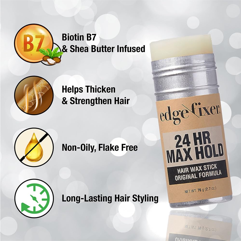 RED BY KISS EDGE/FIXER HAIR WAX STICK 2.7 oz