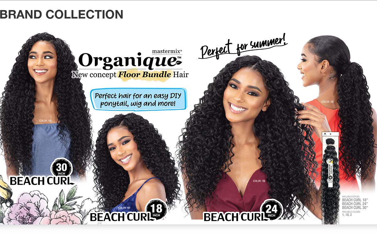 SHAKE-N-GO ORGANIQUE BUNDLE WATER CURL 24" #1B