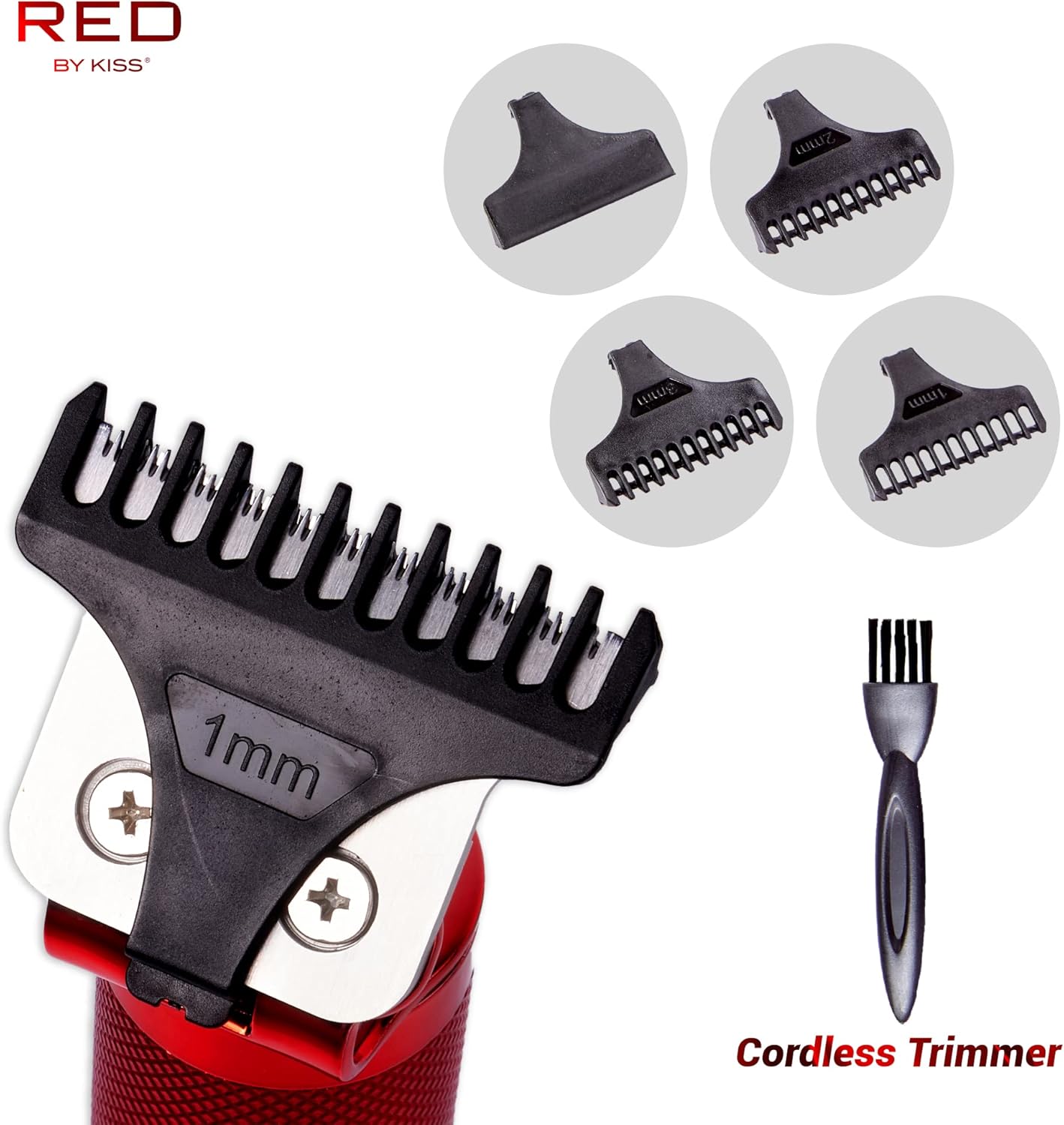 RED BY KISS CORDLESS TRIMMER CT12