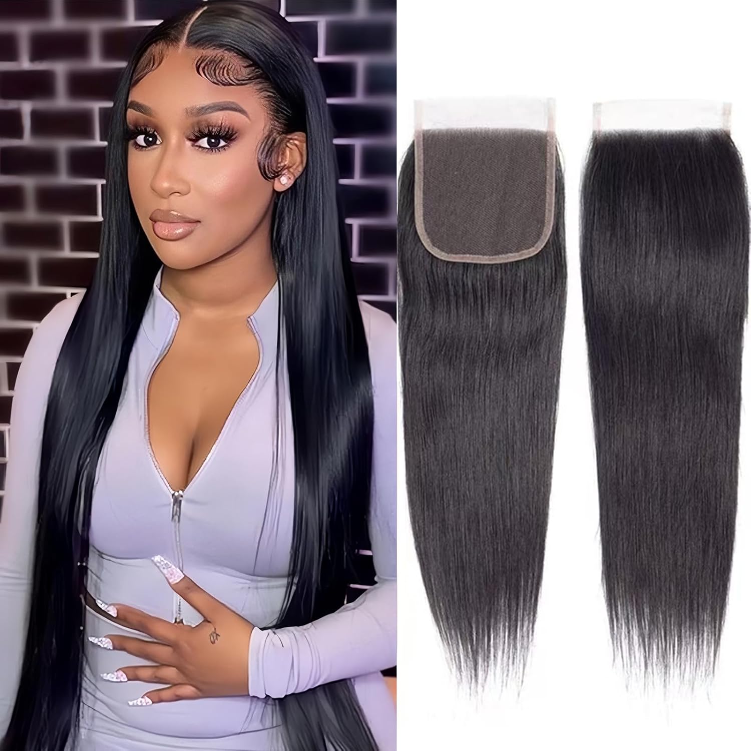 ZURY THE BRAZILIAN 100% UNPROCESSED VIRGIN REMY HUMAN HAIR STRAIGHT 18" #NATURAL