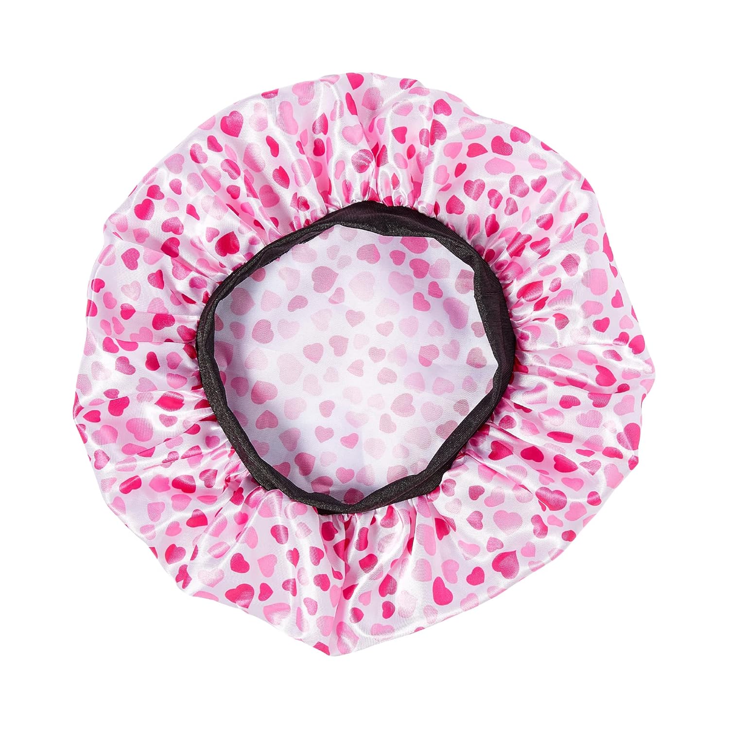 RED BY KISS KIDS SATIN BONNET WIDE BAND HEART