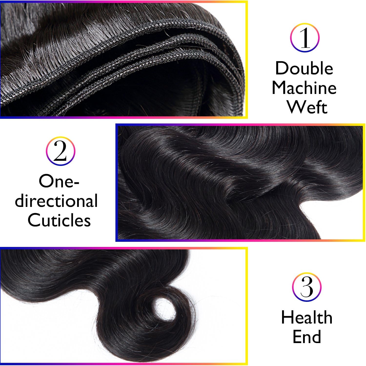 ZURY THE BRAZILIAN 100% UNPROCESSED VIRGIN REMY HUMAN HAIR S-BODY 26" #NATURAL