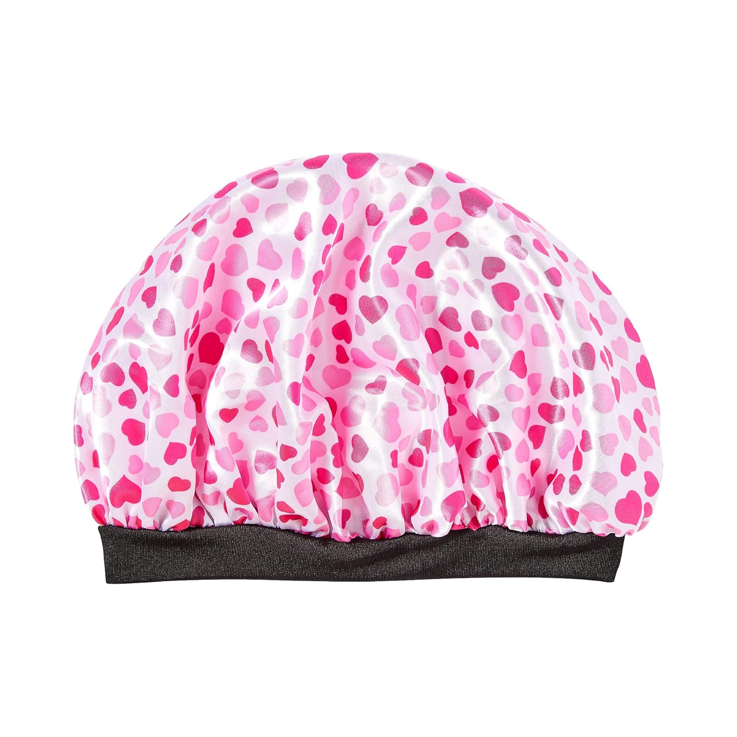 RED BY KISS KIDS SATIN BONNET WIDE BAND HEART