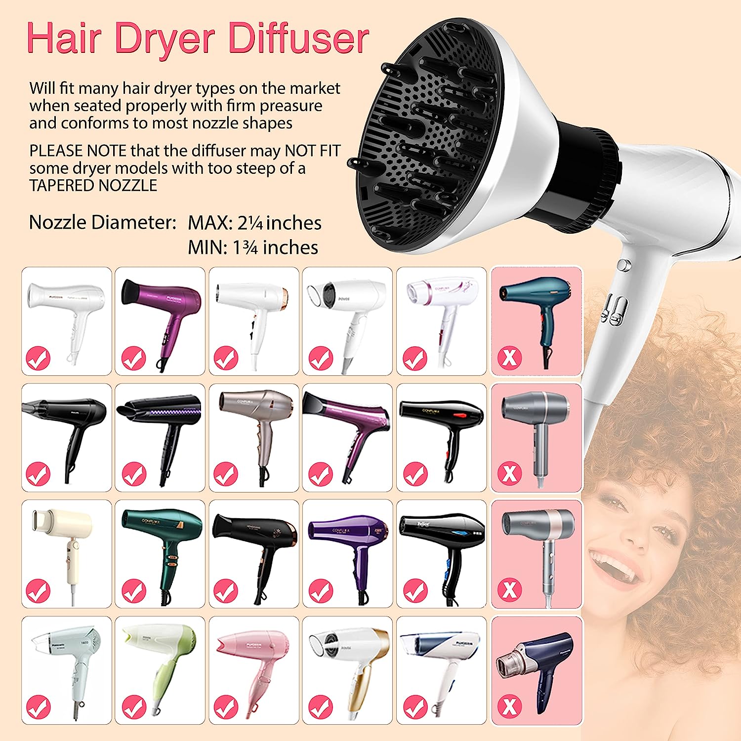 HH NON-SLIP UNIVERSAL DIFFUSER