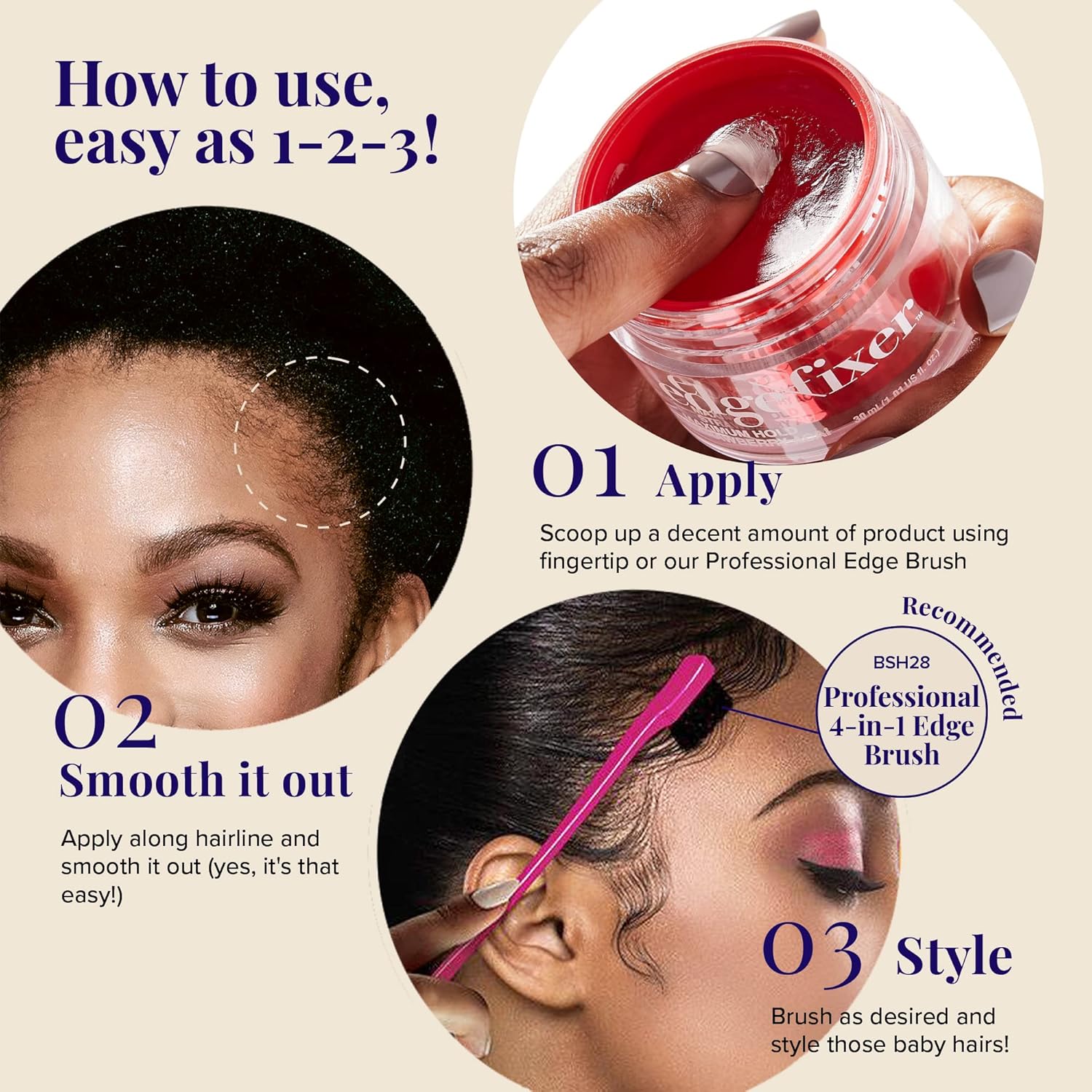 RED BY KISS RED EDGE FIXER 24HR MAX HOLD STRAWBERRY ACAI 30ml