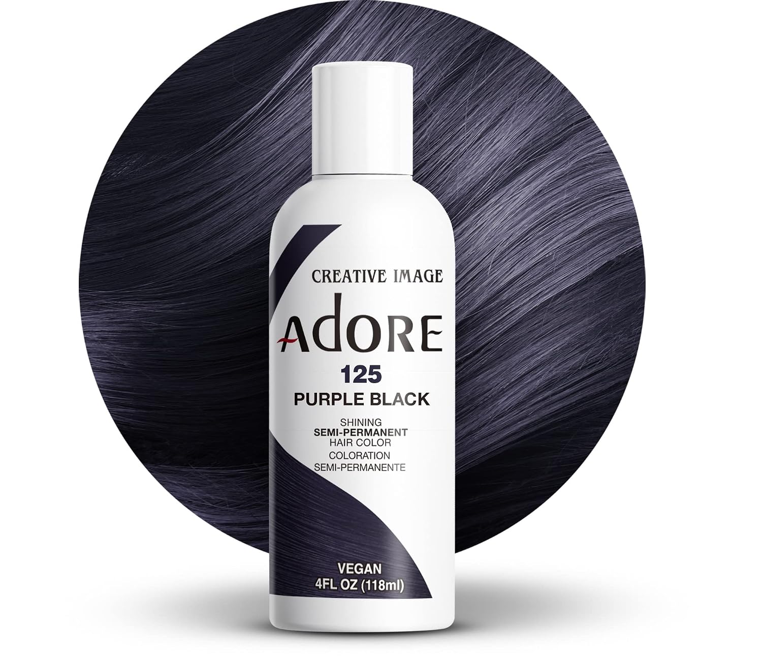 ADORE DYE PURPLE BLACK #125