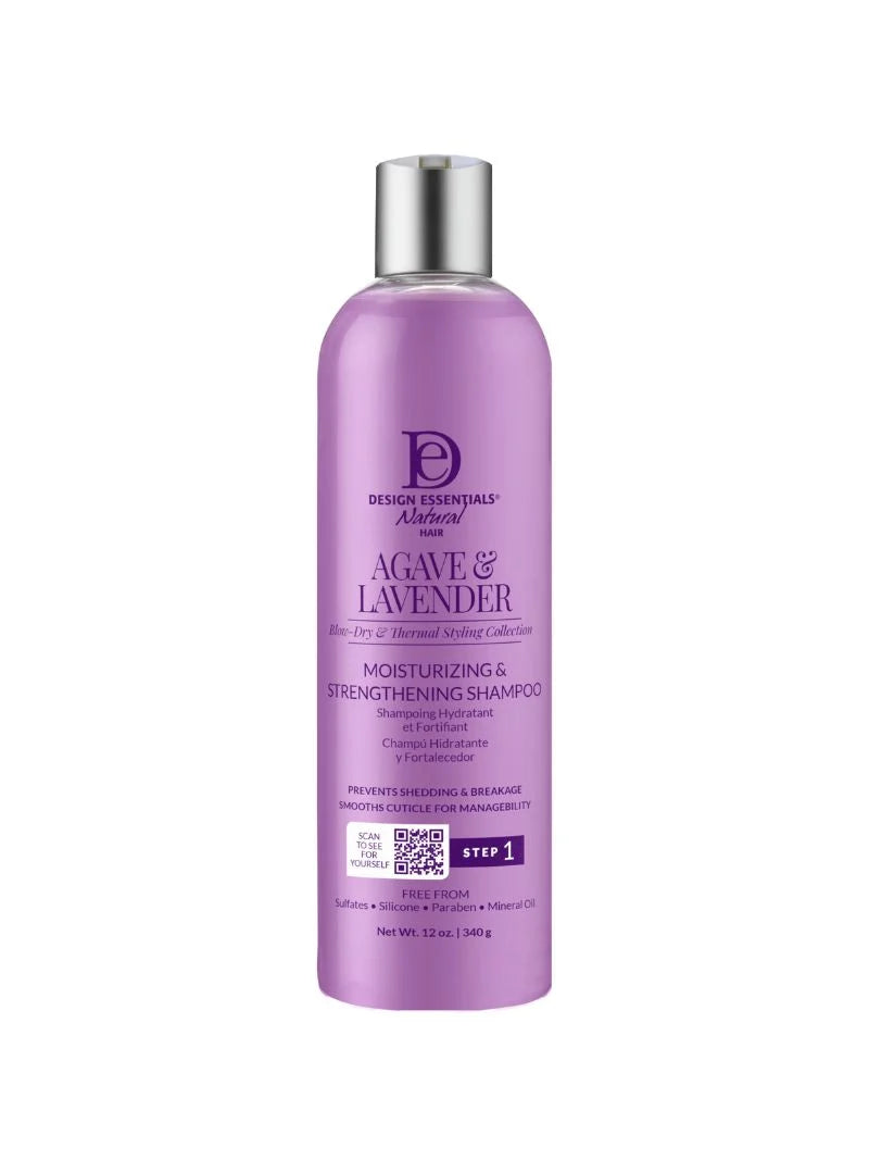 D/E AGAVE & LAVENDER MOISTURIZING STRENGTHENING SHAMPOO