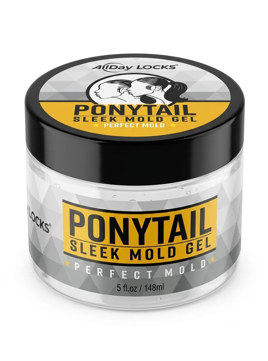 ALLDAY LOCKS PONYTAIL SLEEK MOLD GEL 5oz