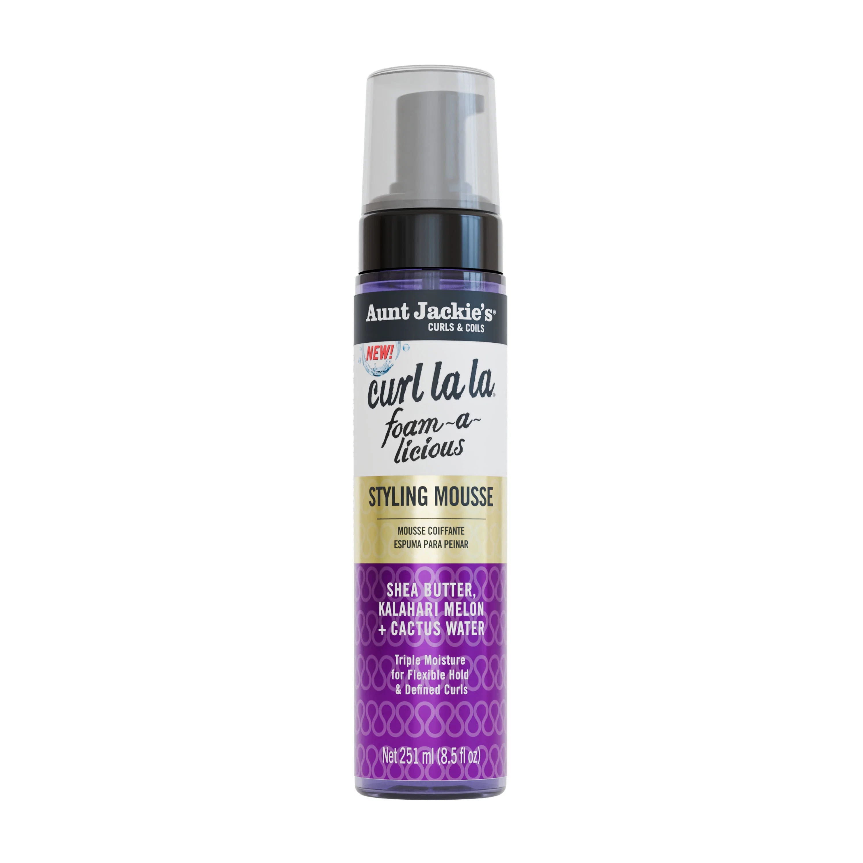 AUNTIE JACKIE'S CURL LA LA STYLING MOUSSE