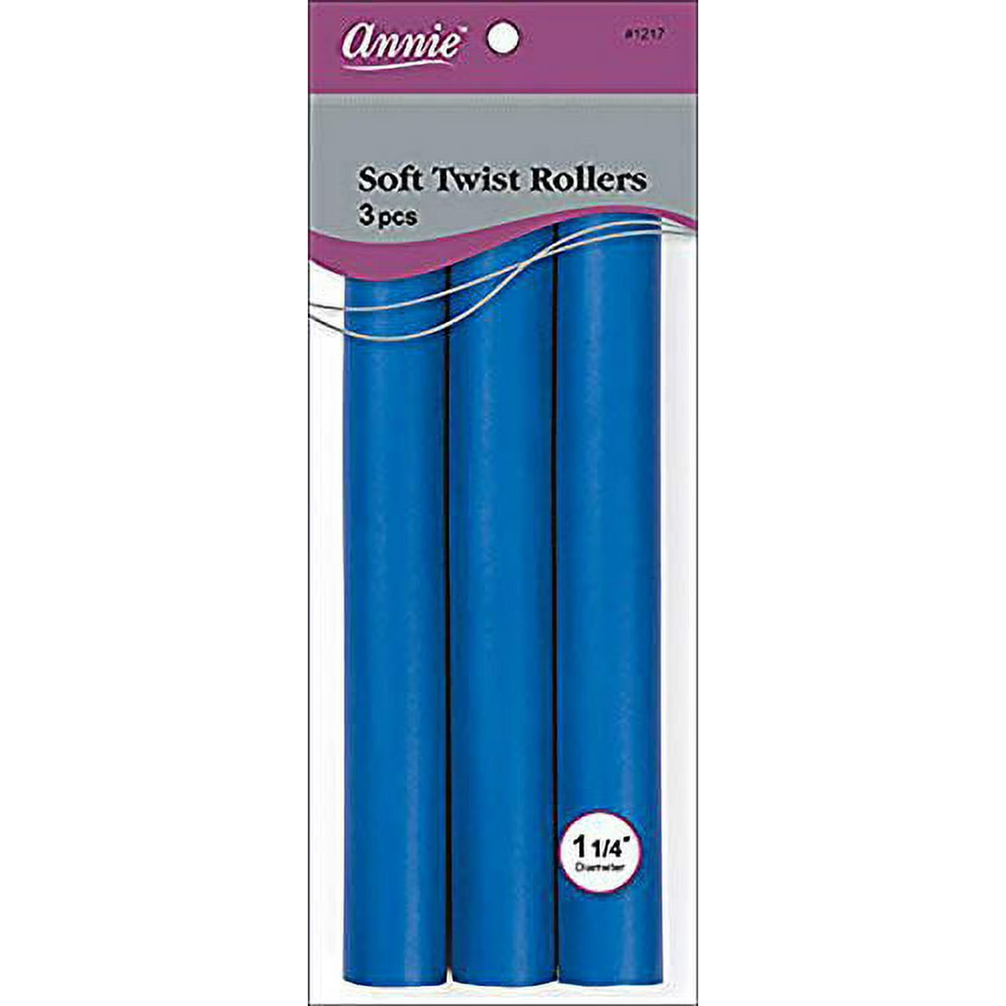 ANNIE OR KAY SOFT TWIST 1 1/4" LONG BLUE#1217