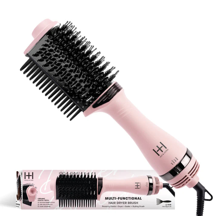 HOT & HOTTER MULTI FUNCTION HAIR DRYER BRUSH #5925