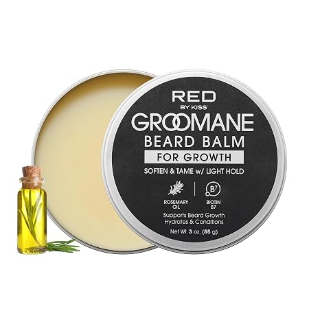 GROOMANE BEARD BALM FOR GROWTH 3oz #SANDALWOOD
