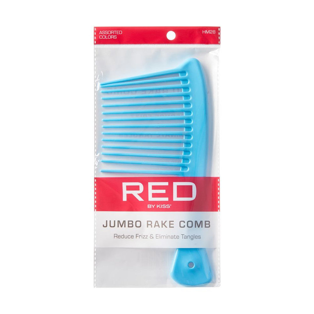 RED KISS JUMBO RAKE COMB ASST