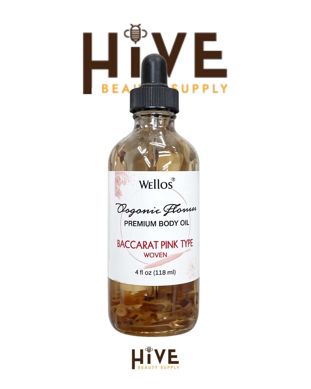 Wellos Organic Flower Body Oil 4oz (PC)