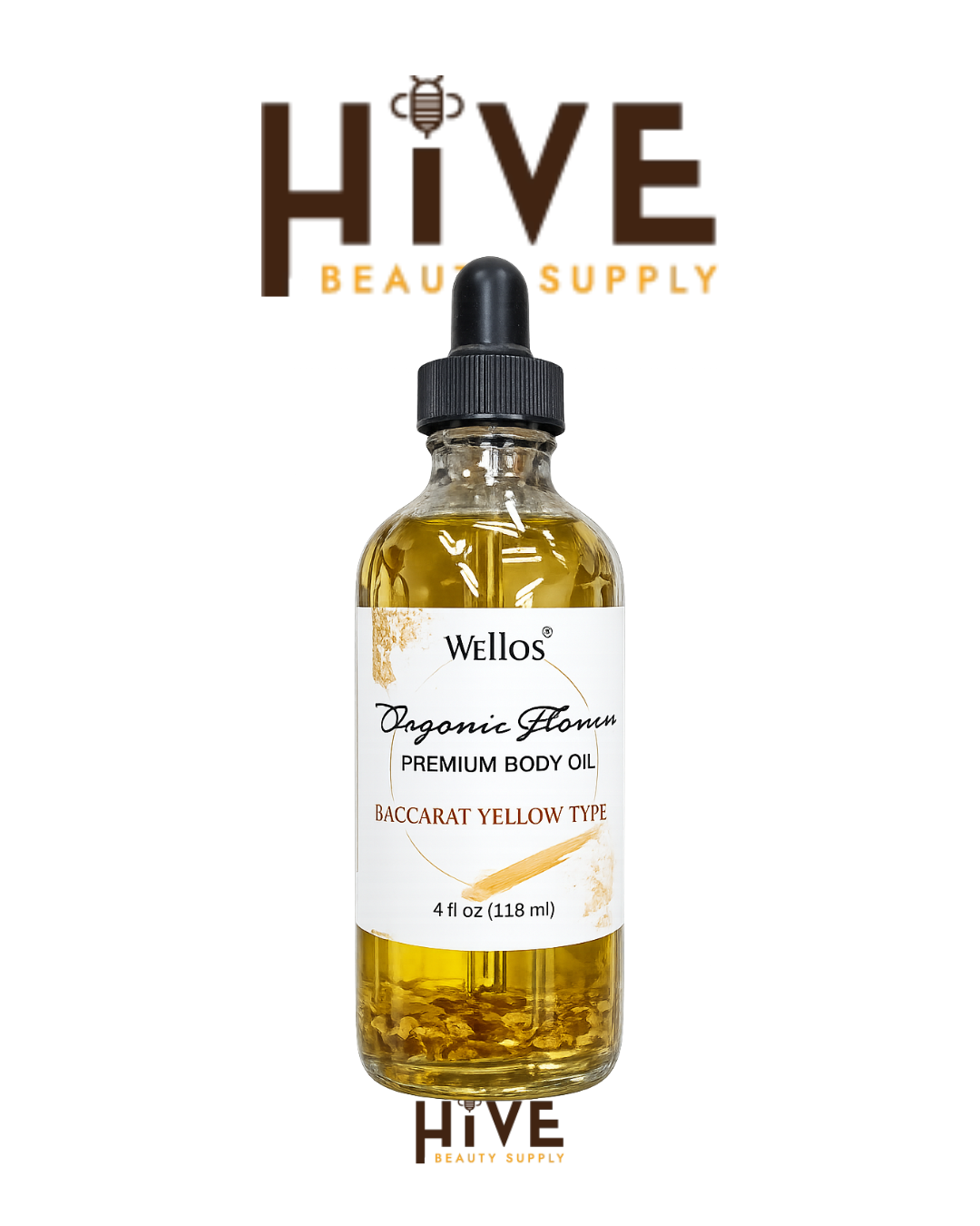 Wellos Organic Flower Body Oil 4oz (PC)