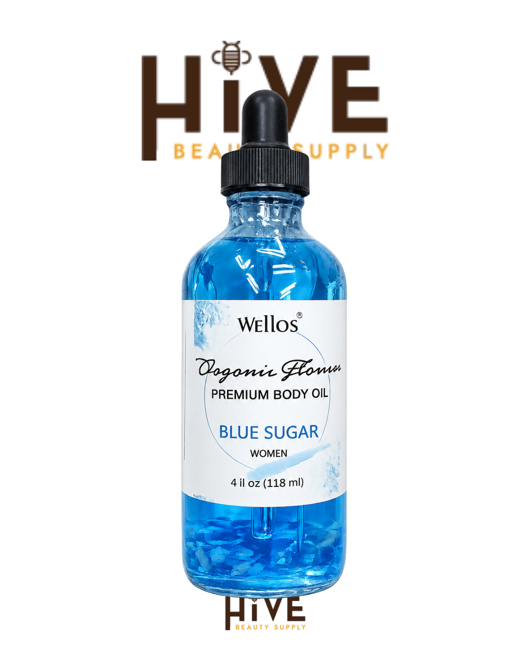 Wellos Organic Flower Body Oil 4oz (PC)