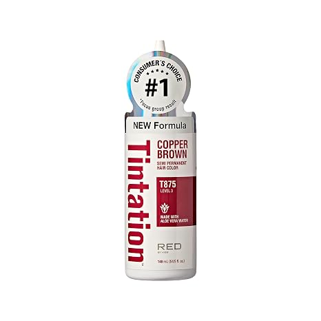RED BY KISS TINTATION HAIR DYE 5oz #COPPER BROWN