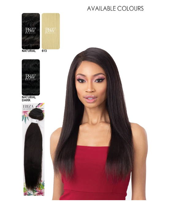 SHAKE-N-GO IBIZA 27PCS 100% HUMAN HAIR #BLACK