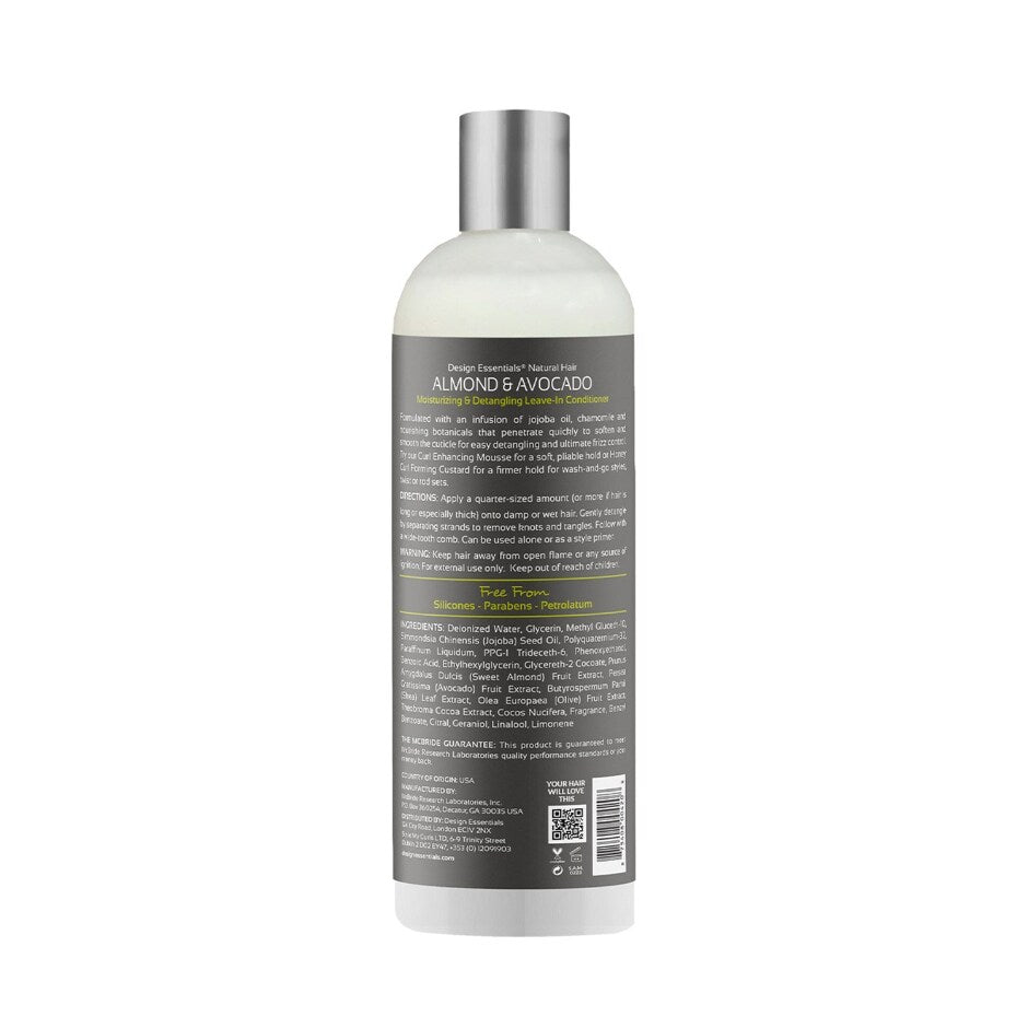 DESIGN ESSENTIALS ALMOND & AVOCADO CONDITIONER 6OZ