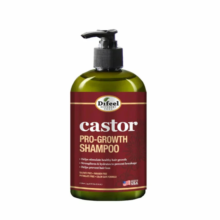 DIFEEL CASTOR PRO-GROWTH SHAMPOO 12oz