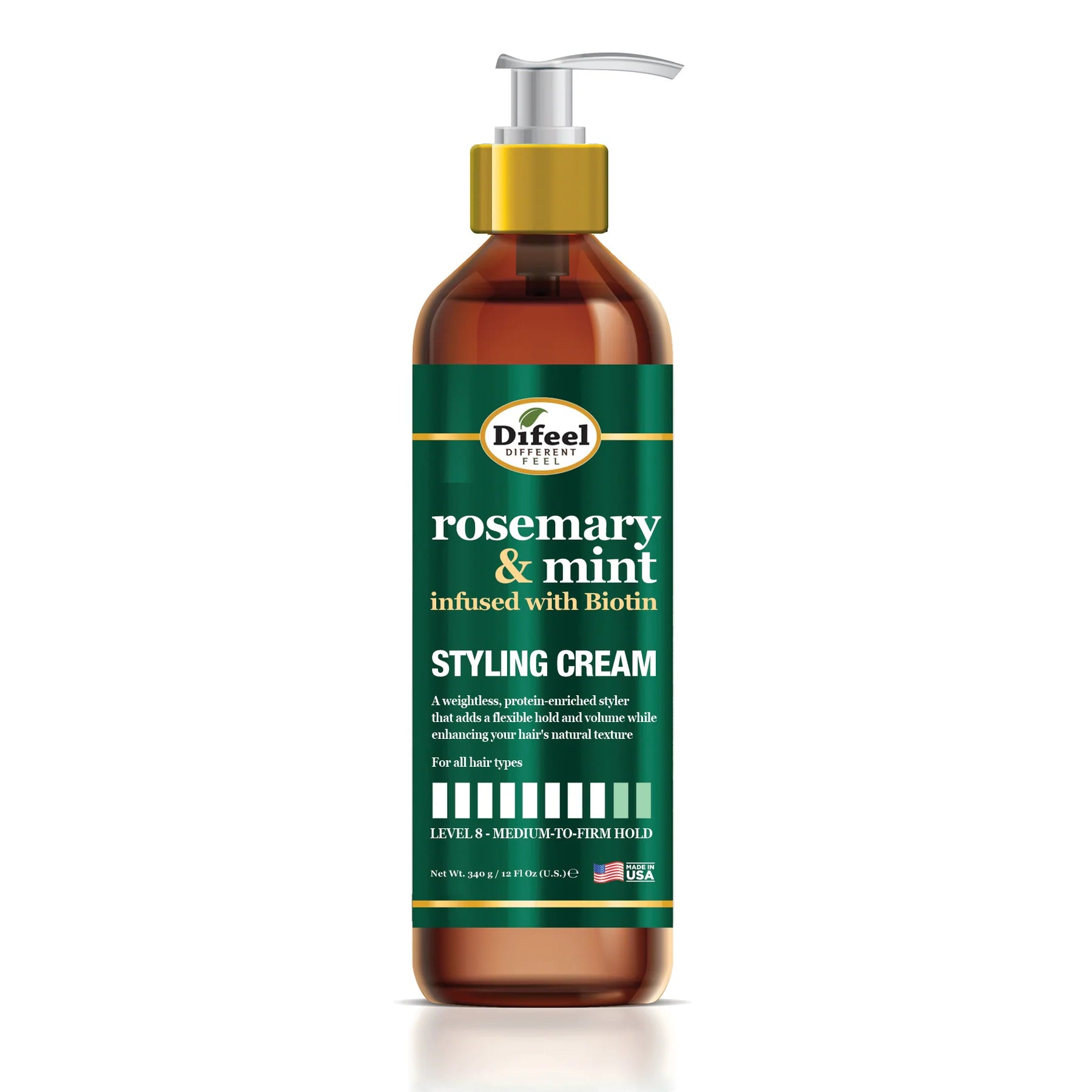 DIFEEL ROSEMARY & MINT STYLING CREAM 12oz