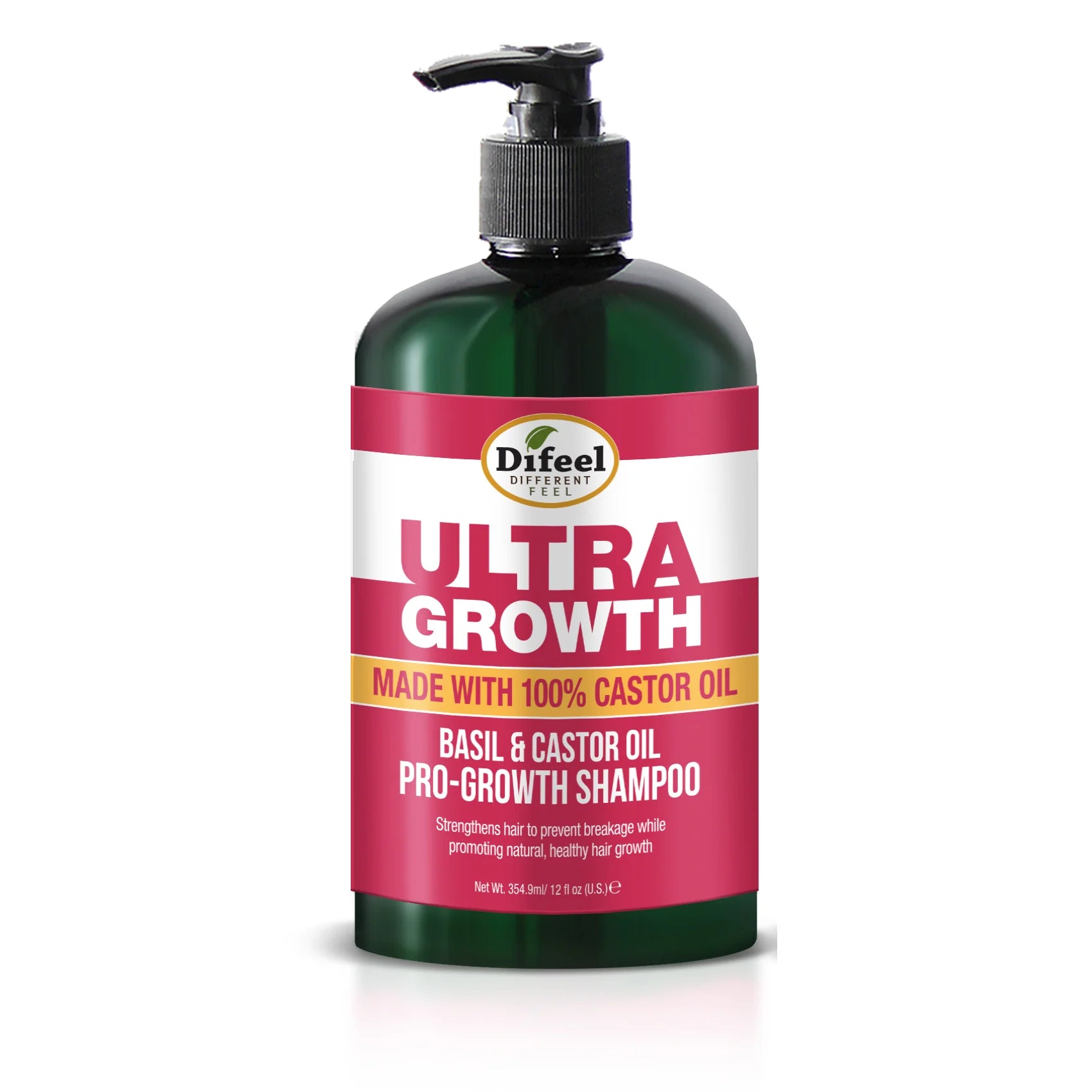 DIFEEL ULTRA GROWTH WITH BASIL & CASTOR SHAMPOO 12oz